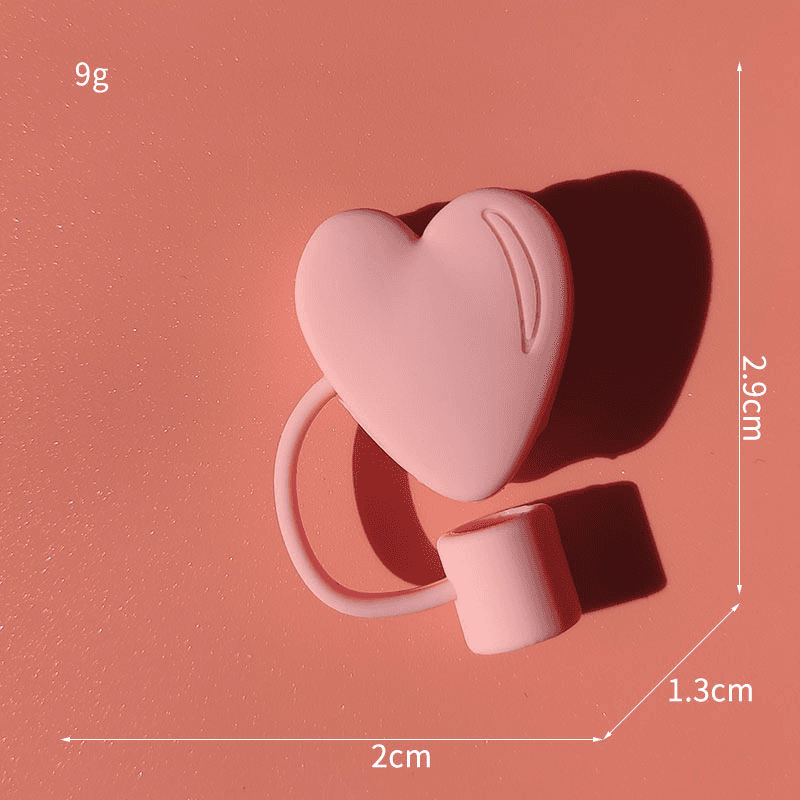 8mm Silicone Heart